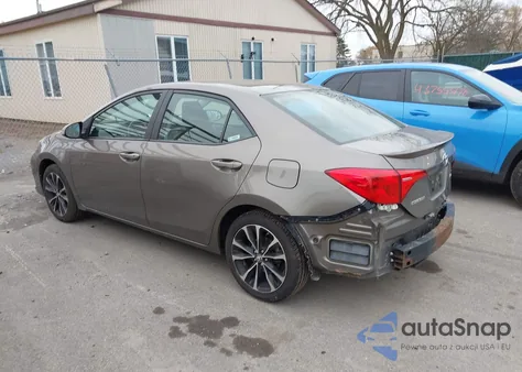 2017 Toyota Corolla L из США, поврежденный, VIN 2T1BURHEXHC864735